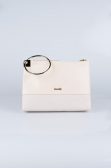 Sac de Soirée Cuir Beige V124