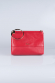Sac de Soirée Cuir Rouge V124