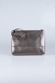 Sac de Soirée Cuir Platine V124