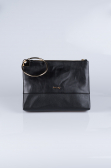 Sac de Soirée Cuir Noir V124