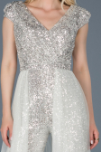 Robe de Soirée Blanc ABT024
