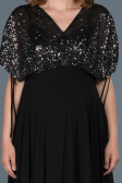 Robes de Soiree de Gross Longue Anthracite ABU746
