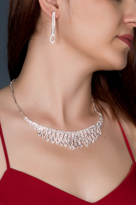 Set d'Accessoires Argent UK049