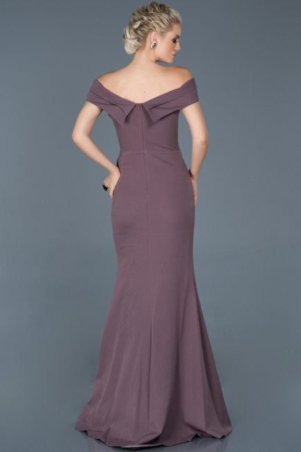 Robe de Soirée Longue Lavande ABU870