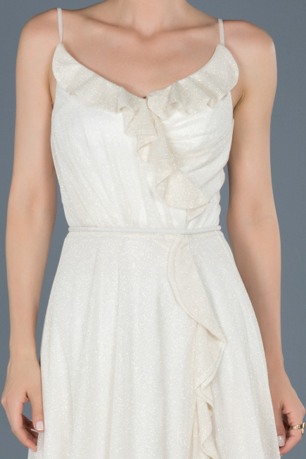 Robe de Fiançaille Longue Blanc ABU888
