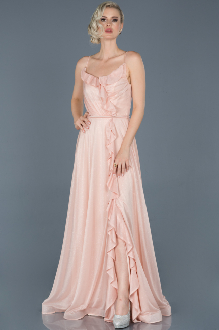 Robe de Fiançaille Longue Poudre ABU888