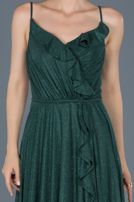 Robe de Fiançaille Longue Émeraude ABU888