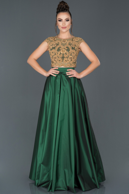 Robe De Soirée Émeraude ABU873