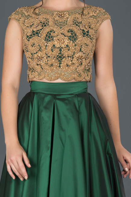 Robe De Soirée Émeraude ABU873