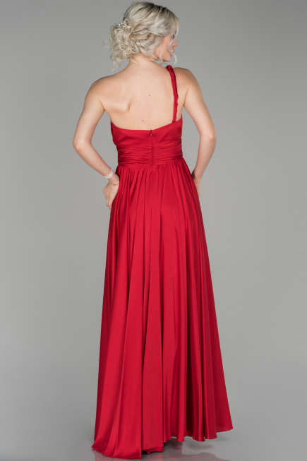 Robe de Fiançaille Longue Rouge ABU1142