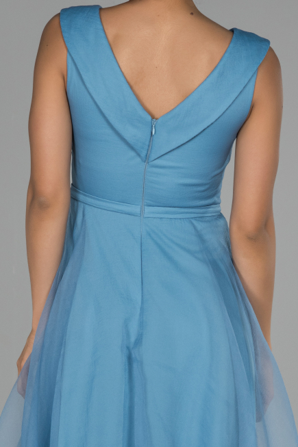 Robe de Fiançaille Longue Indigo ABU1525