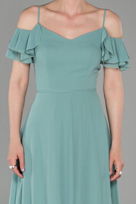 Robe de Soirée Longue Turquoise ABU1600