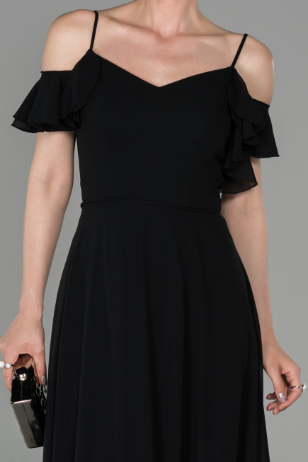 Robe de Soirée Longue Noir ABU1600