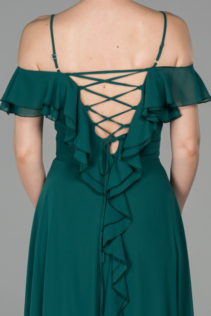 Robe de Soirée Longue Émeraude ABU1600