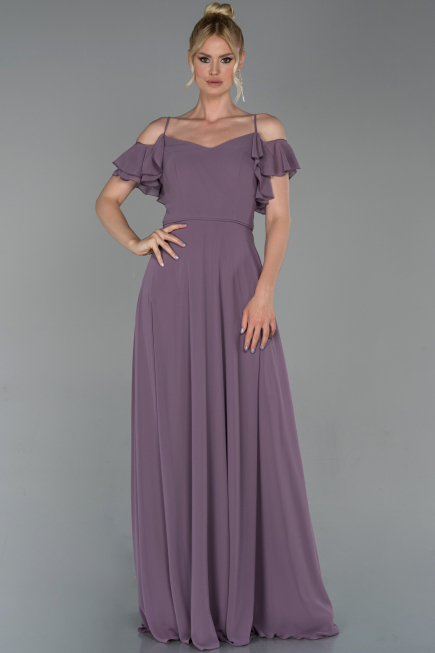 Robe de Soirée Longue Lavande ABU1600