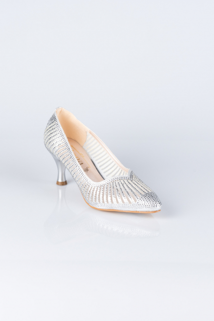 Stiletto Pierreux Argent MJ5151