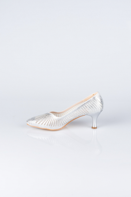 Stiletto Pierreux Argent MJ5151