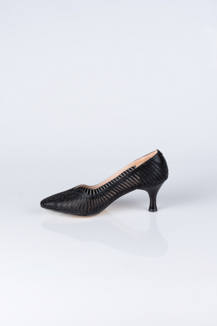 Stiletto Pierreux Noir MJ5151