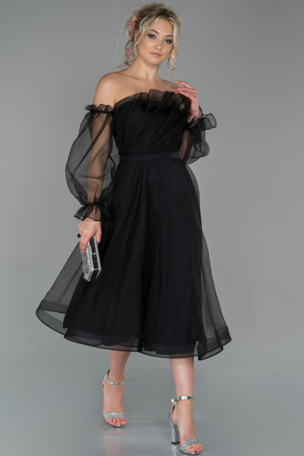 Tenue de Soirée Midi Noir ABK971