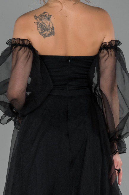 Tenue de Soirée Midi Noir ABK971