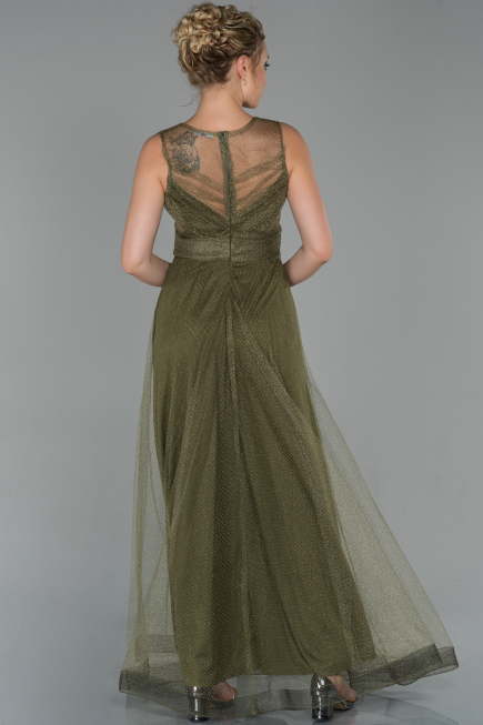 Robe de Soirée Longue Vert ABU1826