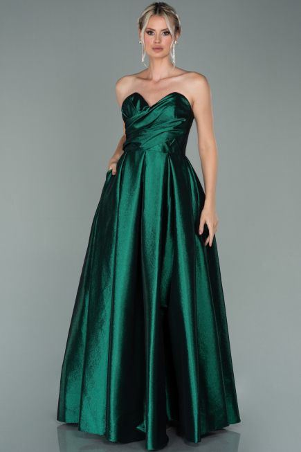 Robe de Soirée Longue Émeraude ABU2007