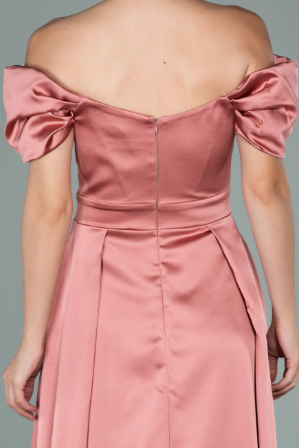 Robe De Soirée Satin Longue Pelure D'oignon ABU1716