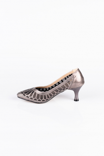 Stiletto Pierreux Platine MJ5431