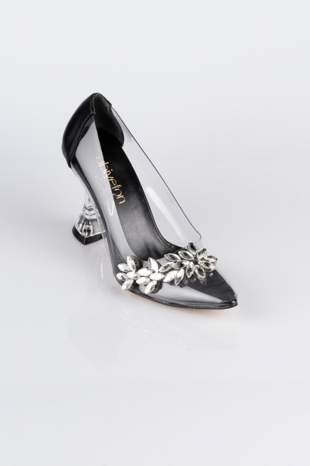 Stiletto Pierreux Noir AB1055