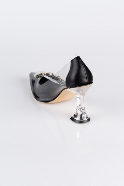 Stiletto Pierreux Noir AB1055
