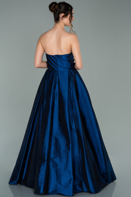 Blanc Modeles De Robes De Soiree En Tarlatan ABN01