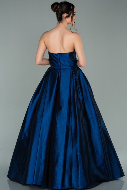 Blanc Modeles De Robes De Soiree En Tarlatan ABN02