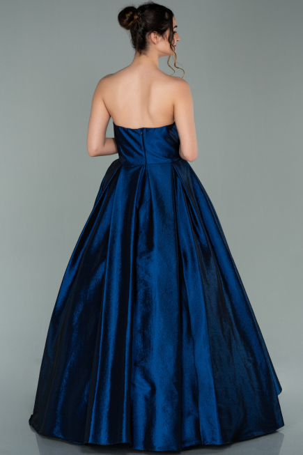 Blanc Modeles De Robes De Soiree En Tarlatan ABN03