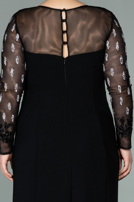 Robe de Soirée Longue Noir ABU2178