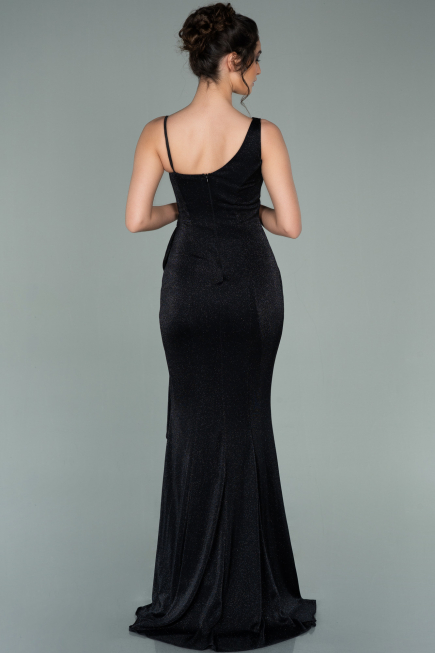 Robe de Soirée Longue Noir ABU2227