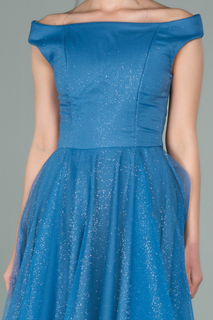Robe de Soirée Midi Indigo ABK1316