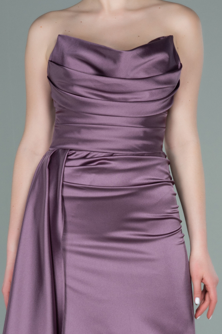 Robe de Soirée Longue Lavande ABU361