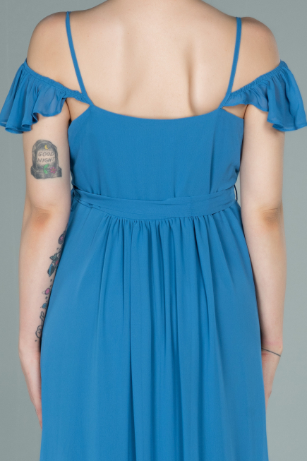 Robes de Soiree de Gross Longue Indigo ABU756