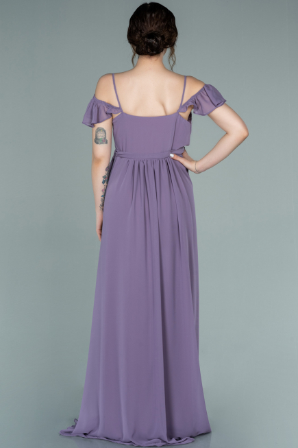 Robes de Soiree de Gross Longue Lavande ABU756