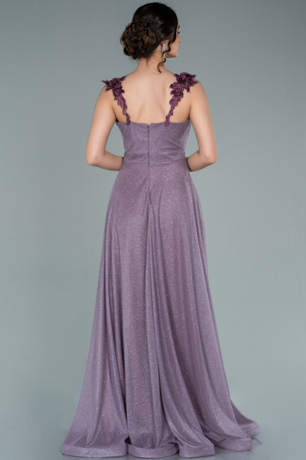 Robe de Soirée Longue Lavande ABU2307