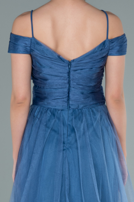 Robe de Soirée Longue Indigo ABU2336