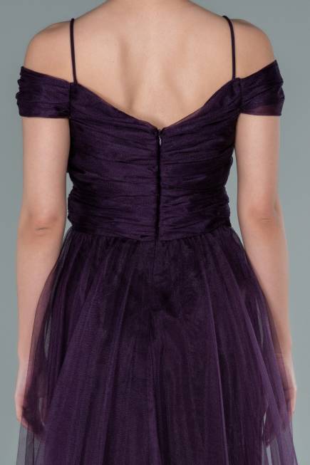 Robe de Soirée Longue Violet ABU2336