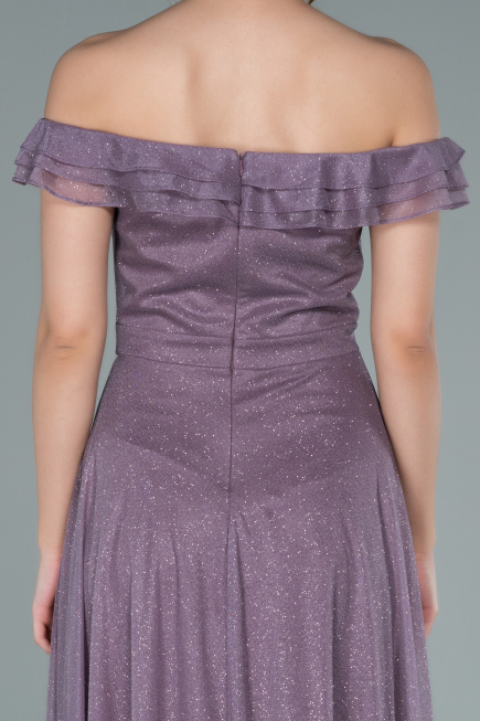 Robe de Soirée Longue Lavande ABU2351
