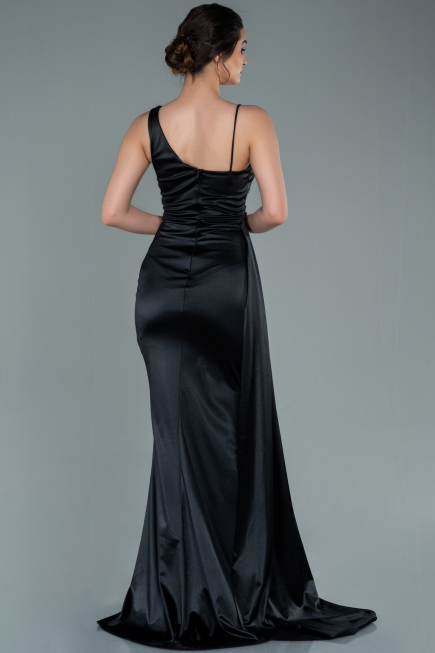 Robe de Soirée Longue Noir ABU2373
