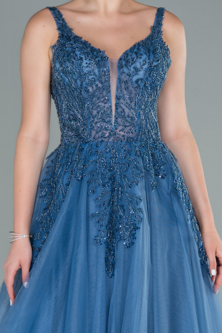 Haute Couture Longue Indigo ABU2090