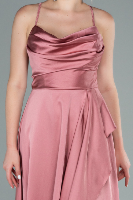 Robe De Soirée Satin Longue Pelure D'oignon ABU1843