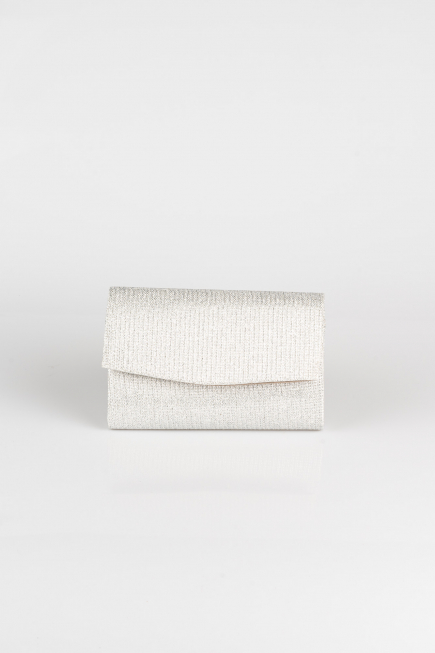 Sac de Soirée Luxe Argenté Argent SH807
