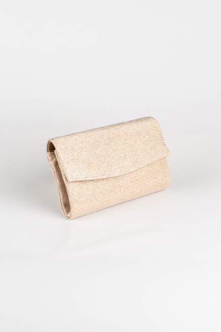 Sac de Soirée Luxe Argenté Rose SH807