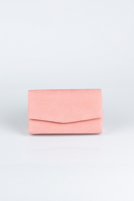 Sac de Soirée Luxe Couleur daim Couleur Rose SH806