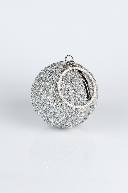 Sac de Soirée Squameuse Argent SH803